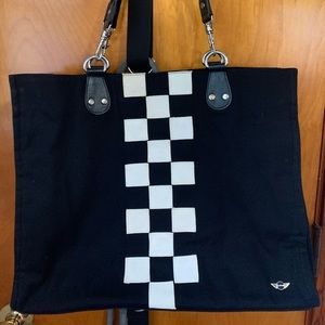 MINI Cooper Checkered Flag Tote